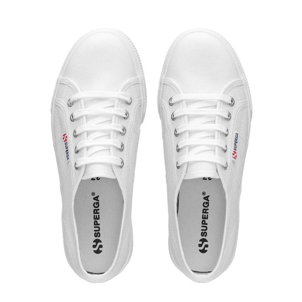 Superga Unisex Adult 2790 Linea Up Down Sneakers / White - Picture 4 of 5